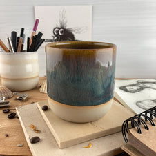 Keramik Becher Coffee & Ice 250 ml - handgemacht und spülmaschinenfest