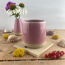 Keramik Becher Raspberry 250 ml - handgemacht & spülmaschinenfest